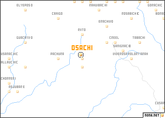 map of Osachi