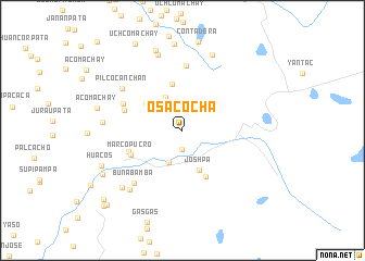 map of Osacocha