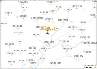 map of Osal-li