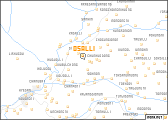 map of Osal-li