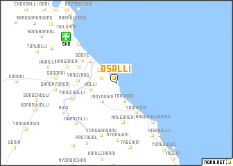 map of Osal-li