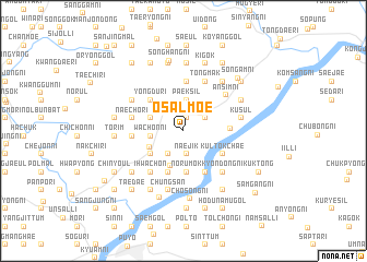 map of Osalmoe