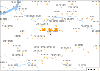 map of Ŏsang-dong