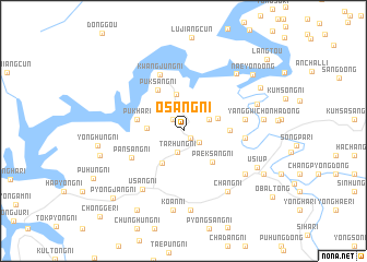map of Osang-ni