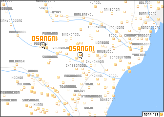 map of Osang-ni