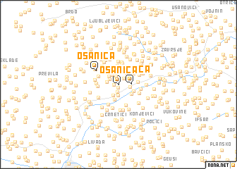 map of (( Osanica ))