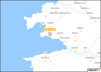 map of Osani