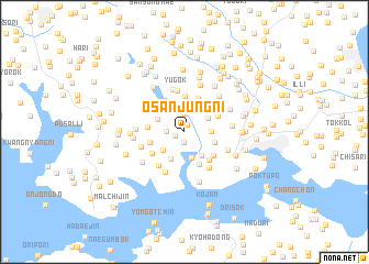 map of Osanjung-ni