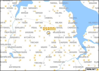 map of Osan-ni