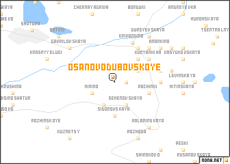 map of Osanovo-Dubovskoye