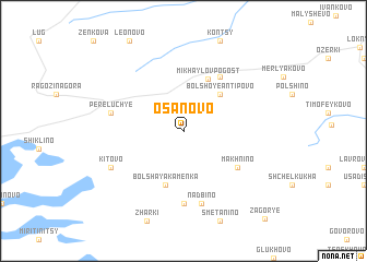 map of Osanovo