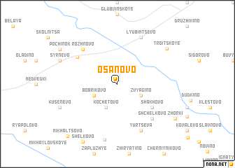 map of Osanovo