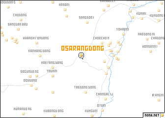 map of Osarang-dong