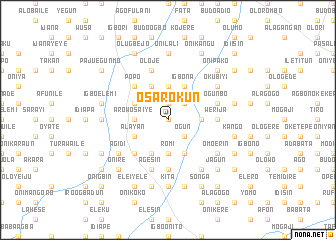 map of Osarokun