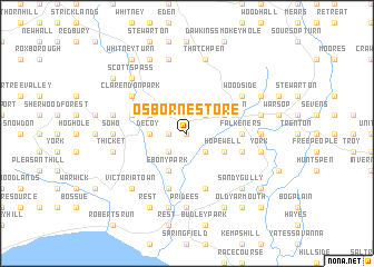 map of Osborne Store