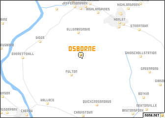 map of Osborne