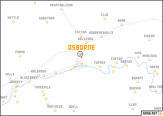 map of Osborne