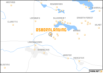 map of Osborn Landing