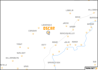 map of Oscar