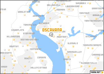 map of Oscawana