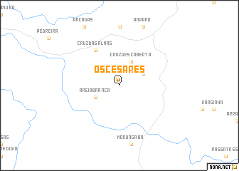 map of Os Césares