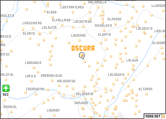 map of Oscura