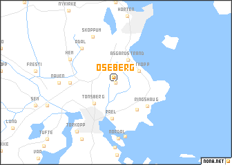 map of Oseberg