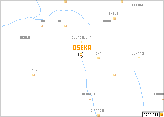 map of Oseka