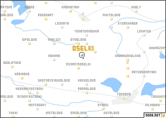 map of Osel\