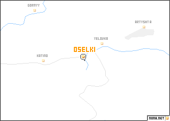 map of Oselki