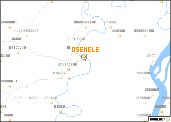 map of Osemele