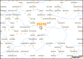 map of Osena