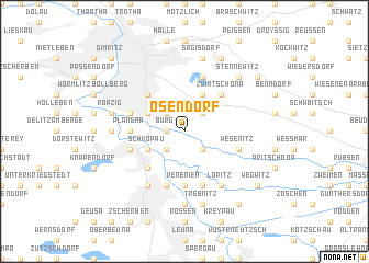 map of Osendorf