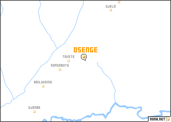 map of Osenge