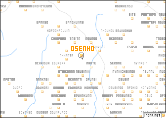map of Osenho