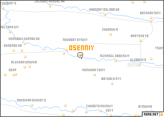 map of Osenniy