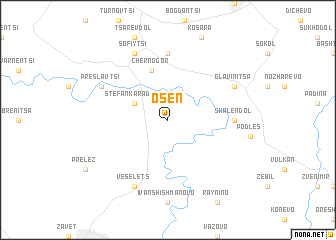 map of Osen
