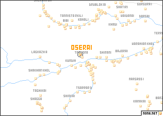 map of Oserai