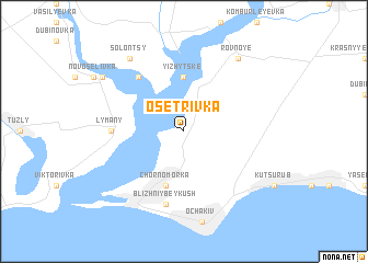 map of Osetrivka