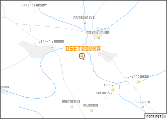 map of Osetrovka