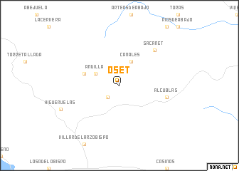 map of Oset