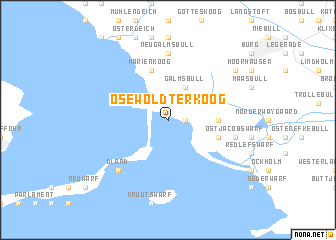 map of Osewoldterkoog