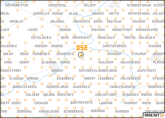 map of Ose