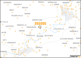 map of Osgood