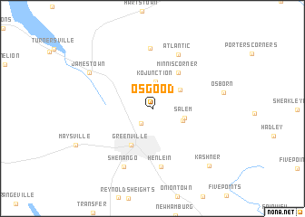 map of Osgood