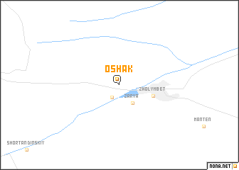 map of Oshak