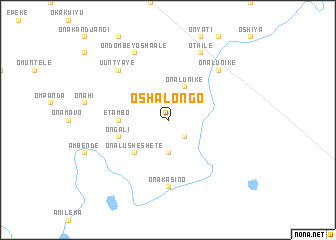 map of Oshalongo