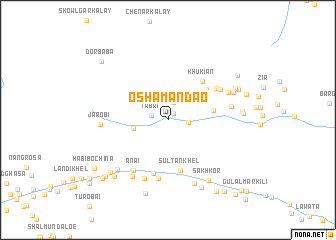 map of Osha Mandao