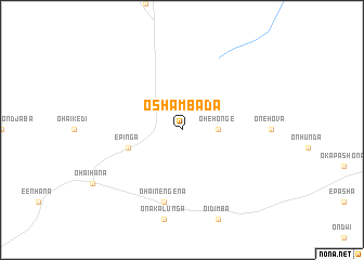 map of Oshambada