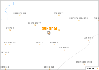 map of Oshandi